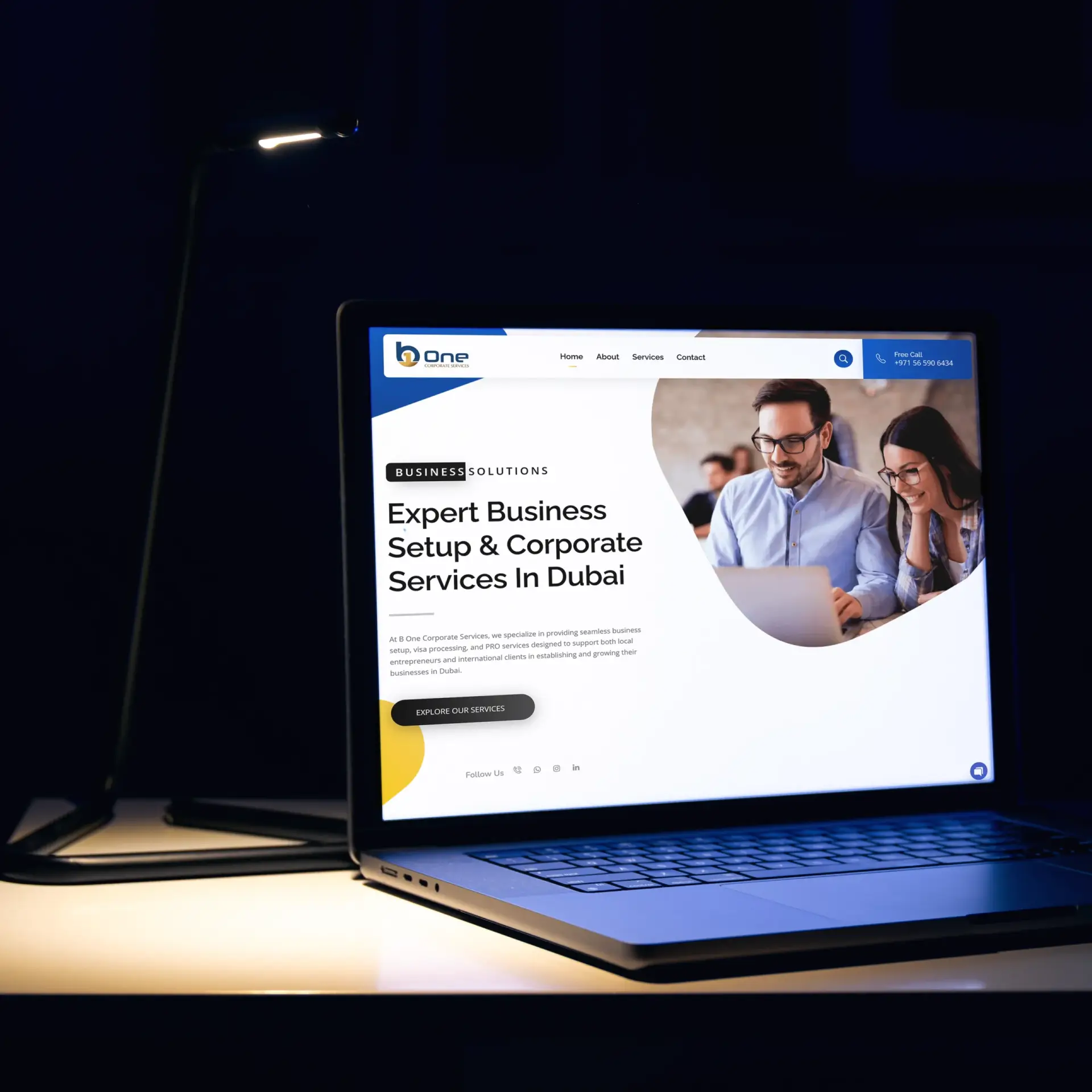 b-one-corporate-freelance-website-developer-dubai